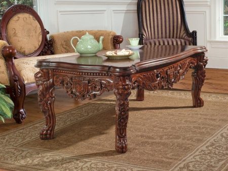 Cofee Table Hand Carved Mahogany Antique Replica Furniture By Lord Thomas Raffles Online Sale