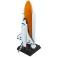 NASA Space Shuttle Discovery Orbiter Full Stack Large Wood Model Space Craft Sale