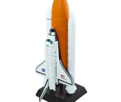 NASA Space Shuttle Discovery Orbiter Full Stack Large Wood Model Space Craft Sale