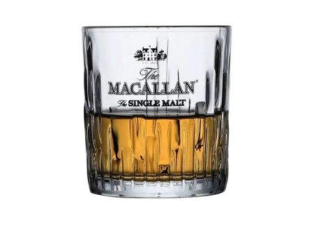 Private Collection New Macallan Signature Single Malt  Crystal Faceted  Whiskey Lead-Free Glasses Online Sale