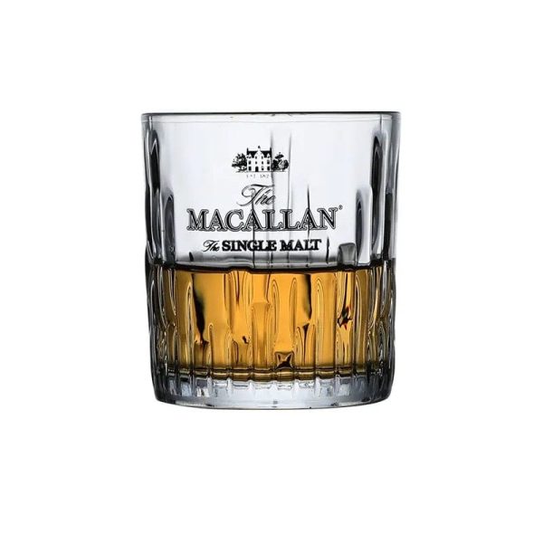 Private Collection New Macallan Signature Single Malt  Crystal Faceted  Whiskey Lead-Free Glasses Online Sale