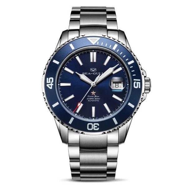 Sea- Gull Original Official World Famouse  Man s Luxury Wrist Sport 200m Diving Waterproof Watch Automatic Movement Fashion