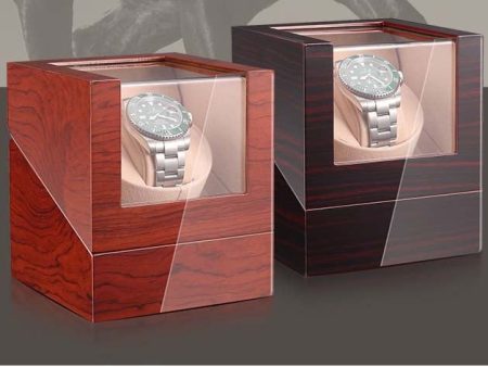 Automatic Watch Winder British Design Handmade Battery or DC AC Operated Online Hot Sale