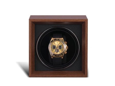 Automatic Luxury One Slot Watch Ultra Quiet Winder Multimode Antimagnetic With LED Lights and USB DC Fashion