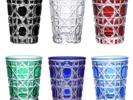 Muticolor  New Style Crystal Glasses for Champagne,Whiskey, Wine, Cocktails,Whiskey, Vodka, Sake Sale