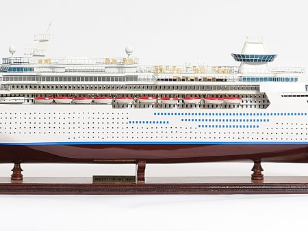 Majesty of the Seas Royal Caribbean Passenger Ship Ocean Liner Wood Model Assembled Discount