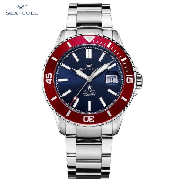 Sea- Gull Original Official World Famous  Man s Luxury Ocean Star Luminous  Wristwatch Sport 20Bar Diving Waterproof Automatic Movement Hot on Sale