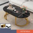 Modern Marble Style Coffee Tables With and Without Storage Compartments on Sale