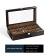 Luxury Wood Piano Finished Watch Case Box Organizer For Discount