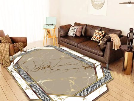 Abigail Luxury Modetrn Ornament Carpet Non-Slip Floor Mat Rug Carpet Fashion