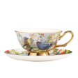 Royal Classic Luxury Premium English Afternoon Style Tea Cofee Sets For Two 24 K Gold Plated Bone China Porcelain Online