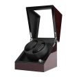 Luxury Automatic Wood Polish Design Watch Winder Fine Stand Case With USB Power Adapter Cheap