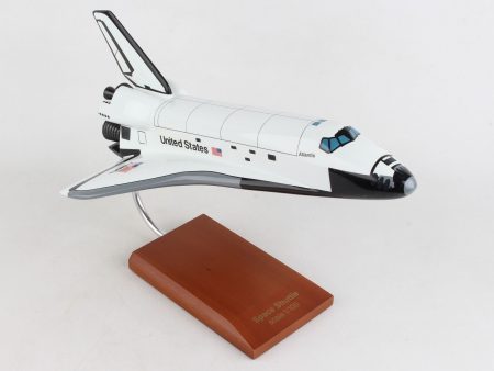 NASA Space Shuttle Atlantis Orbiter Large Wood Model Space Craft Online Hot Sale