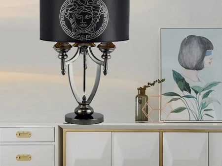 Versace Style  Fabric Lampshade Large Table Top Lamps Online