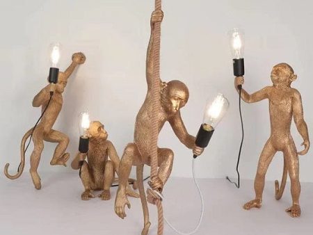 Monkey Sculptural Electric Lamps Unlimited Supply