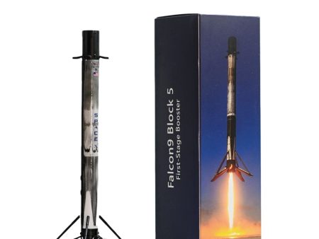 NASA Space X Model Store Falcon 9 Rocket Model Block 5 First Stage Rocket Recovery Spacecraft Desk Top Display Supply