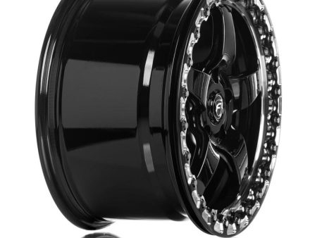 Forgestar D5 Beadlock 18x12   5x120.65 BP   ET56   8.8in BS Gloss Black Wheel Cheap