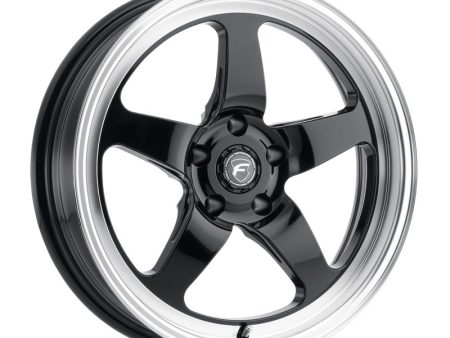 Forgestar D5 Drag 17x5.0   5x114.3 BP   ET-21   2.125in BS Gloss Black Wheel Hot on Sale