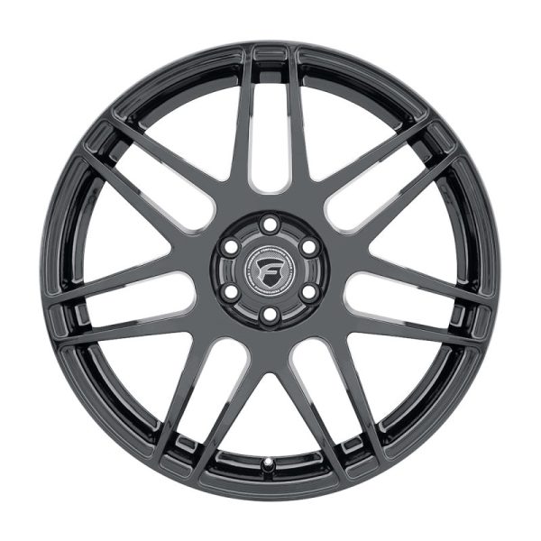 Forgestar F14 18x8.5   5x120 BP   ET35   6.1in BS Gloss Black Wheel For Cheap