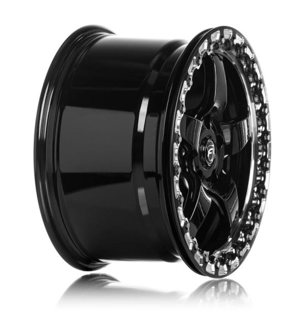 Forgestar D5 Beadlock 17x10   5x114.3 BP   ET50   7.5in BS Gloss Black Wheel Online Sale