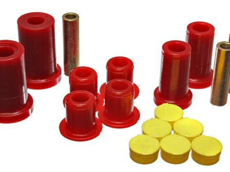 Energy Suspension 97-03 Ford F100 F150 F250 2WD Red Front Control Arm Bushings on Sale