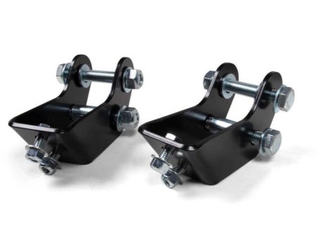 JKS Manufacturing 2020+ Jeep Gladiator JT Shock Relocation Brackets - Rear For Sale