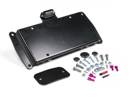 JKS Manufacturing 07-16 Jeep Wrangler JK License Plate Relocation Kit For Cheap