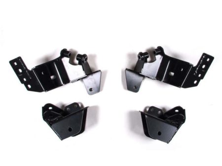 JKS Manufacturing 07-18 Jeep Wrangler JK Coilover Conversion Mounting Brackets - Rear Supply