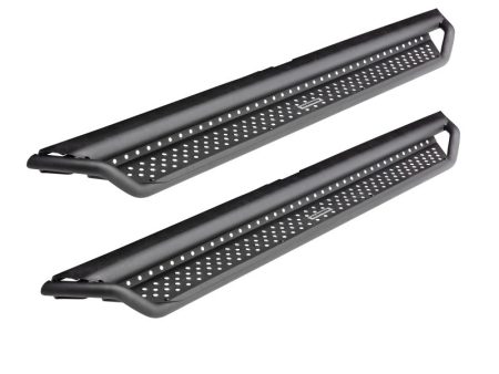 Go Rhino 2021+ Ford Bronco Dominator Extreme D1 Side Steps w Brackets - Textured Black Cheap