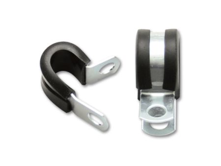 Vibrant Stainless Steel Cushion P-Clamp for 0.3125in OD Hose (10 Pack) Cheap