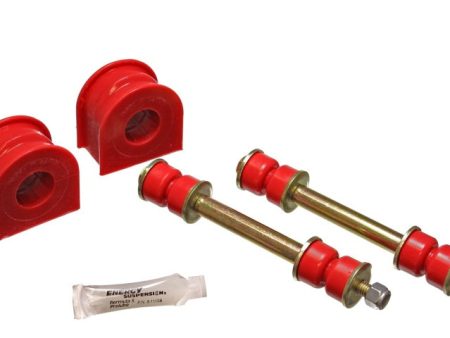 Energy Suspension Ford 29mm Front Sway Bar Bushing Set - Red Hot on Sale