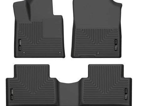 Husky Liners 21-22 Kia Sorento WeatherBeater Front & 2nd Seat Floor Liners - Black Discount