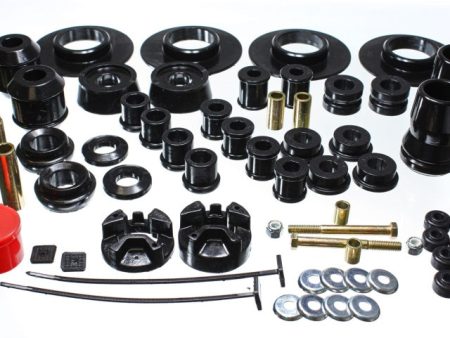 Energy Suspension 01-05 Chrysler PT Cruiser FWD Black Hyper-flex Master Bushing Set For Discount