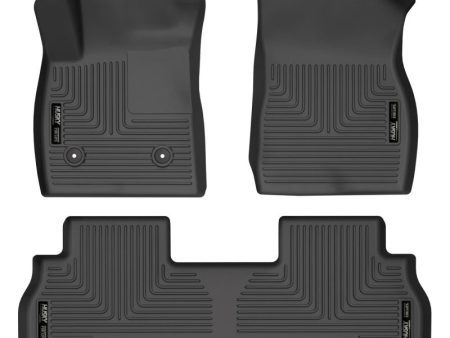 Husky Liners 21-22 Buick Encore GX (RWD) WeatherBeater Front & 2nd Seat Floor Liners - Black Online Sale