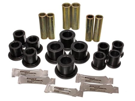 Energy Suspension 97-03 Ford F100 F150 F250 2WD Black Rear Leaf Spring Bushing Set Online