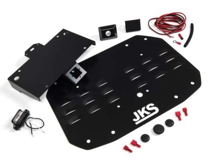 JKS Manufacturing Jeep Wrangler JL Tailgate Vent Cover w  License Plate Relocation For Discount