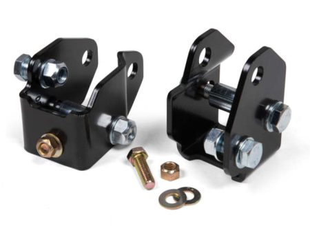 JKS Manufacturing 18-21 Jeep Wranger JL 20-21 Gladiator JT Shock Relocation Brackets - Front For Sale